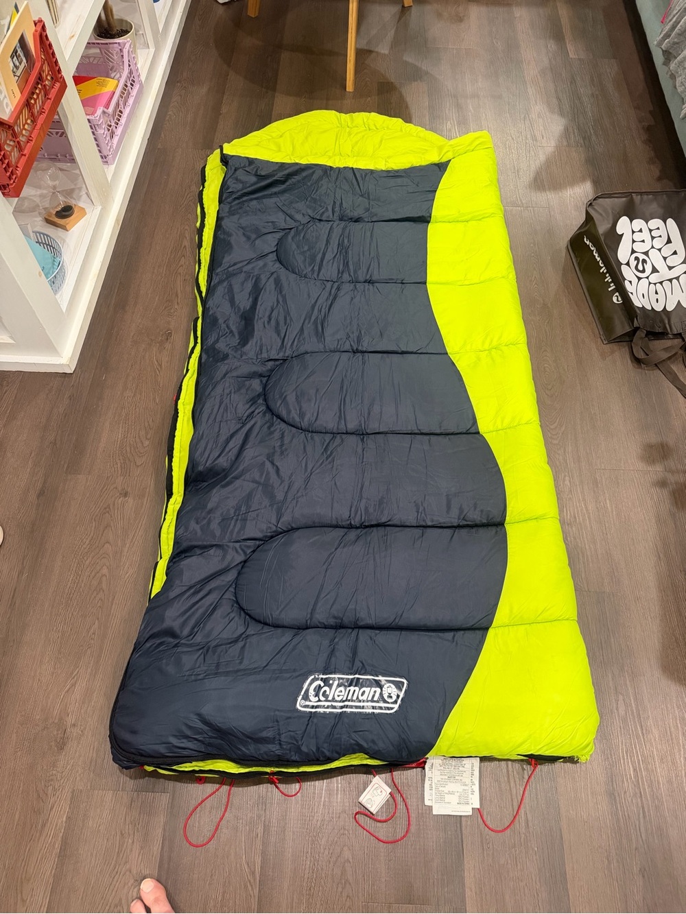 Coleman Spider 20-Degree Cold Weather Sleeping Bag 84" x 36"